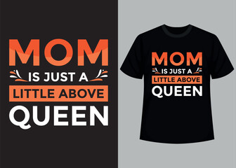 Mothers day typography t shirt design