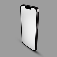 a phone blank screen mockup 