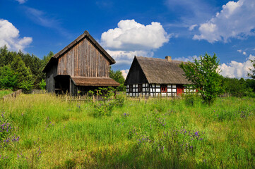 Obraz premium Museum of Folk Culture. Osiek nad Notecia, Greater Poland Voivodeship, Poland.