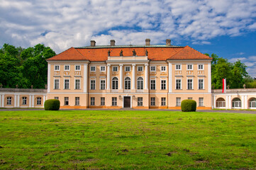 Mielzynski Palace in Pawlowice, Greater Poland Voivodeship, Poland