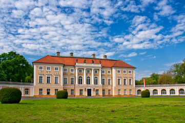 Fototapeta na wymiar Mielzynski Palace in Pawlowice, Greater Poland Voivodeship, Poland