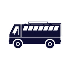 city bus service icon