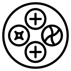 dasik korea food icon