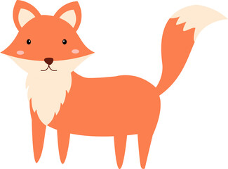 Cute Animal Cartoon Illustration