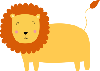 Cute Animal Cartoon Illustration