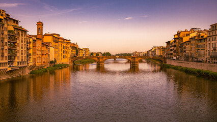 Fototapeta na wymiar Blick auf Florenz in der Toskana