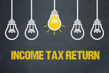 income tax return	
 - obrazy, fototapety, plakaty