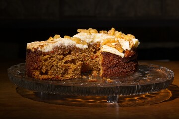 Carrot Cake on a plate