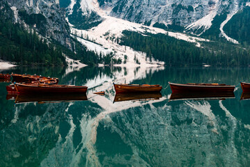 Winter in the mountains