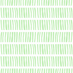Doodle striped seamless pattern. Hand drawn background.