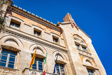 Palazzo Florio a Favignana nelle Egadi in Sicilia