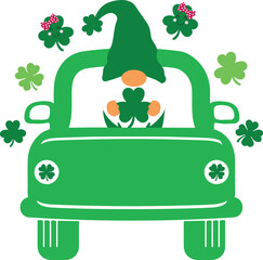 St. Patrick's Day greeting Vector illustration, Saint Patrick holiday quotes SVG design