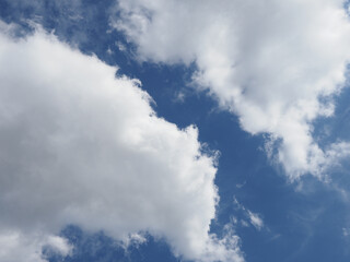 Fototapeta na wymiar cloudy blue sky background