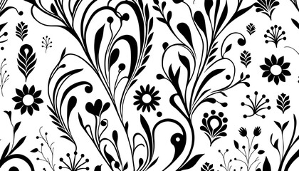 seamless floral background