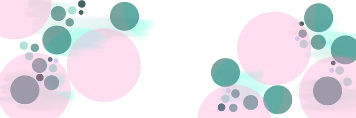 Hand drawn illustration with brightful colors, space for text