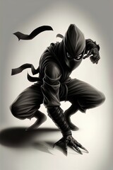 A deadly Ninja fighter.