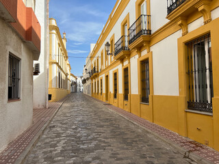 Street in the old town of Tarifa