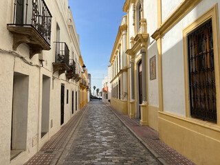 Street in the old town of Tarifa