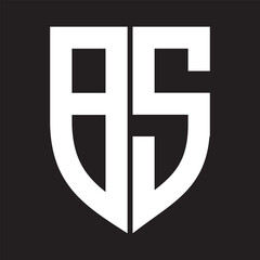 bs LOGO , bs LETTER LOGO, bs LETTER LOGO, ABSTRACT LOGO, MINIMAL , BRAND,  NEW