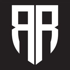 rr logo, rr design, rr letter logo