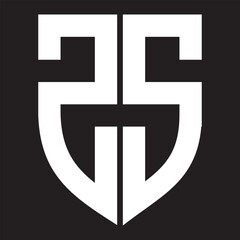 Obraz premium ss logo, ss design, ss letter logo