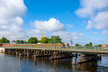 St. Petersburg, Ioannovsky Bridge across the Kronverksky Strait