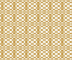 金色風のシームレスのパターン素材