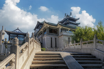 Guangzhou city, China. Liwan district, Xiguan Antique town. Cantonese Opera Art Museum conserves...