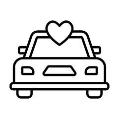 Wedding Car Icon