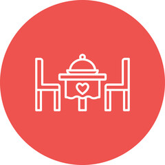 Wedding Dinner Icon