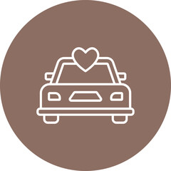 Wedding Car Icon