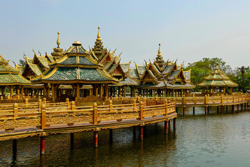 Ancient Siam Ancient Siam is a park constructed under the patronage of Lek Viriyaphant and spreading over 200 acres in the shape of Thailand
