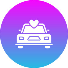 Wedding Car Icon