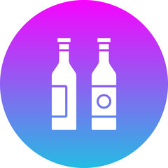 Wine Bottles Icon