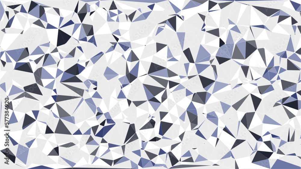 Wall mural abstract geometric pattern. random triangle shapes design for background, banner or web template. ne