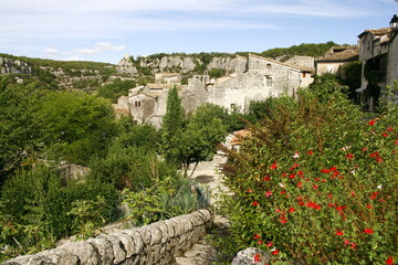 Fototapeta premium Balazuc, village médiéval dans le département de l'Ardèche en France