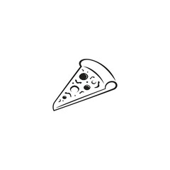 Pizza logo or icon design