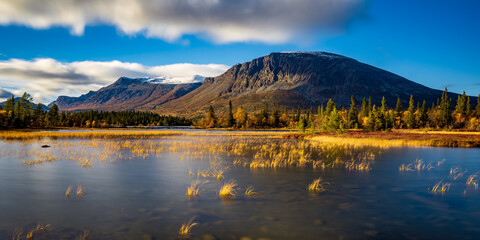 lake in the mountains
