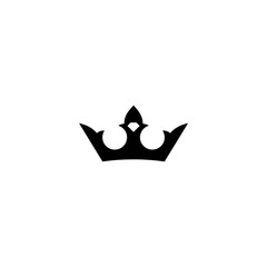 Crown icon isolated on white background