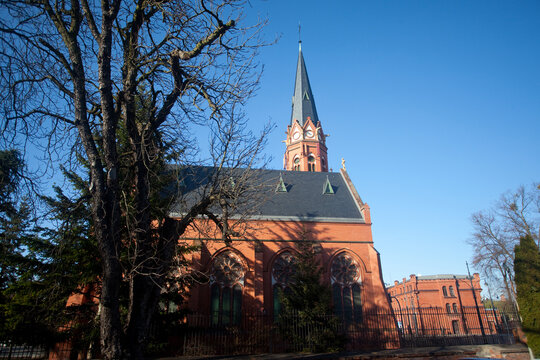 Zabytkowy Kościół św. Szczepana w Toruniu, Poland
