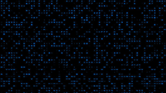 sfondo, monitor computer, algoritmo, processare dati - Powered by Adobe