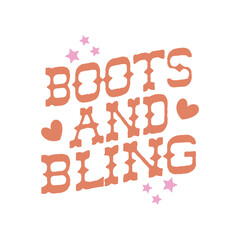 boots and bling