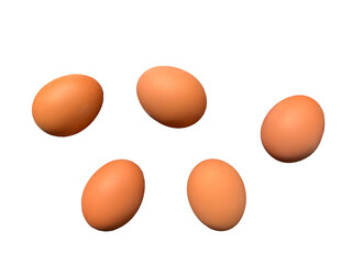 Eggs, brown shell