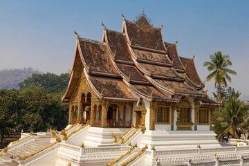 The Haw Pha Bang Temple or Royal Palace of Luang Prabang, National museum, Luang Prabang, Laos