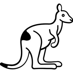 Animal Glyph Vector Icon which can easily modified or edit
