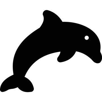 recommend clip art: Aquatic mammal Glyph Vector Icon which can easily modified or edit
                    
                    