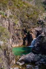 waterfall, Peneda Geres National Park , Northern Portugal