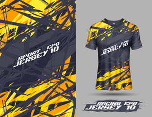 Sublimation printing jersey design for tshirt sports team