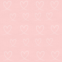 pink heart watercolor background 