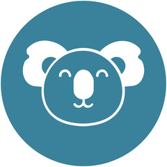 koala bear Vector icon which can easily modify or edit

